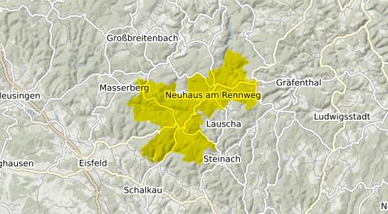 Immobilienpreisekarte Neuhaus am Rennweg